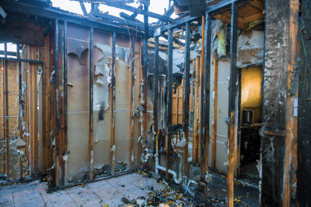 Professional Emergency Fire Cleanup technician working in Mount Airy, MD
